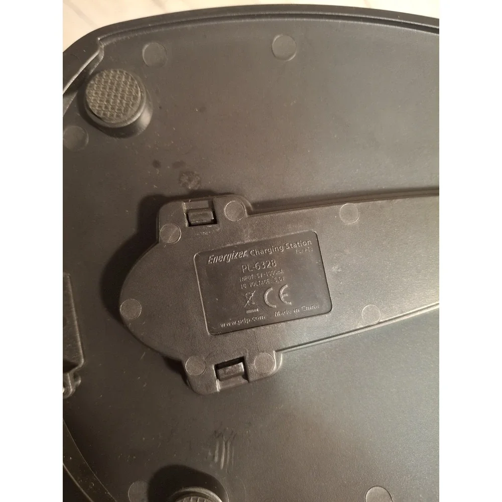 Energizer PS3 Controller Charging Station Dock PL-6328 With AC Adapter Tested